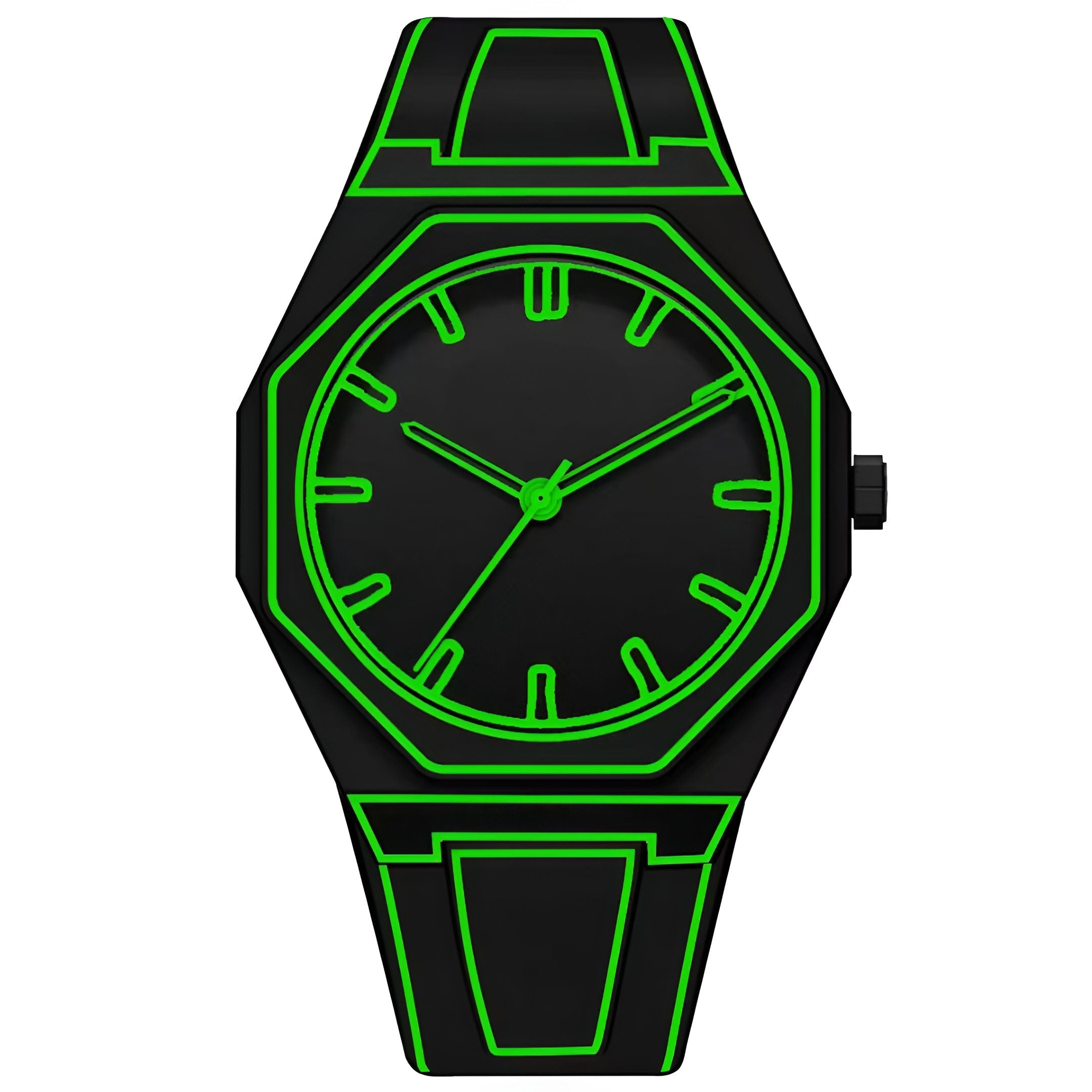 herren-uhr-rouvray-grün